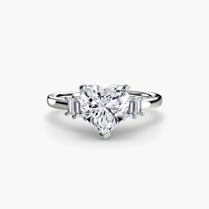 Baguette Accent Solitaire