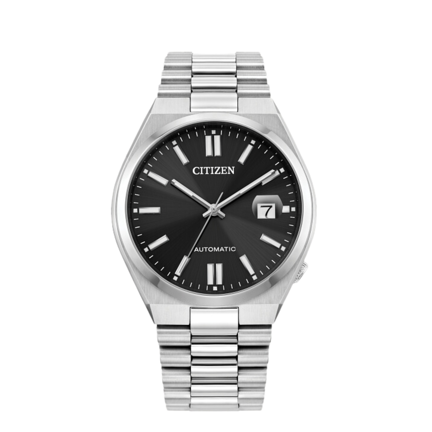 Citizen "TSUYOSA" Collection Black Sunray Dial Stainless Steel Bracelet