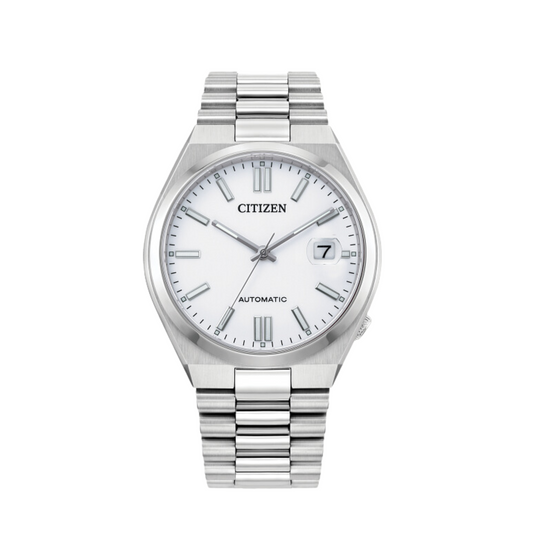 Citizen "TSUYOSA" Collection White Dial Stainless Steel Bracelet