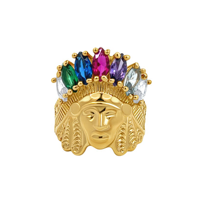 Multicolor Chief Headdress Ring