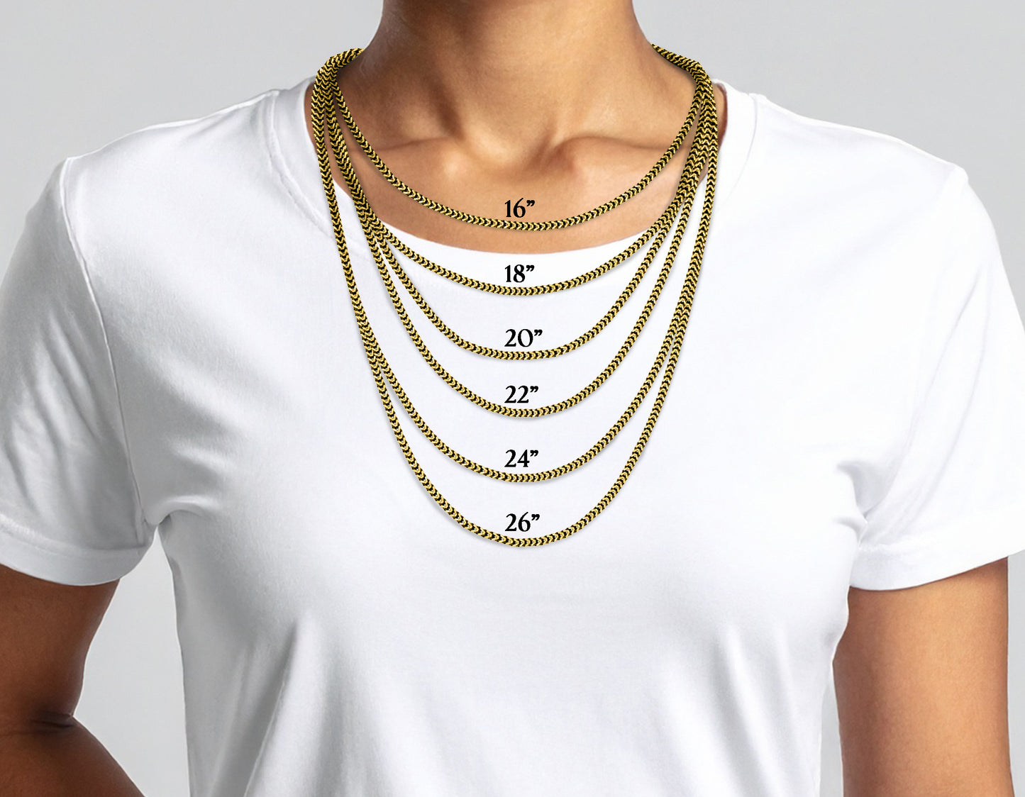 10K Yellow Gold Franco Chain