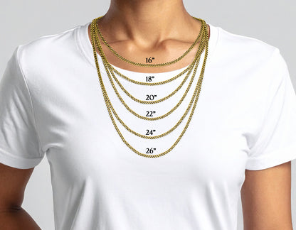 10K Yellow Gold Cuban Link