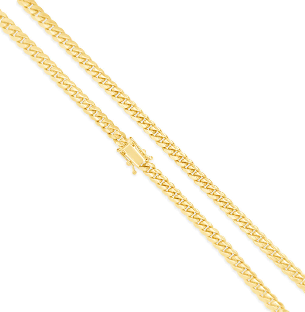 Semi Solid Cuban Link Chain