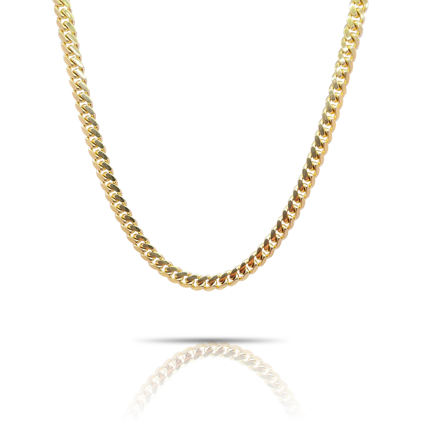 Solid Cuban Link Chain